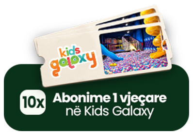 10 abonime njëvjeçare në Kids Galaxy